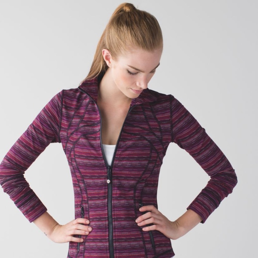 Lululemon Define Jacket Space Dye Regal Plum SZ2